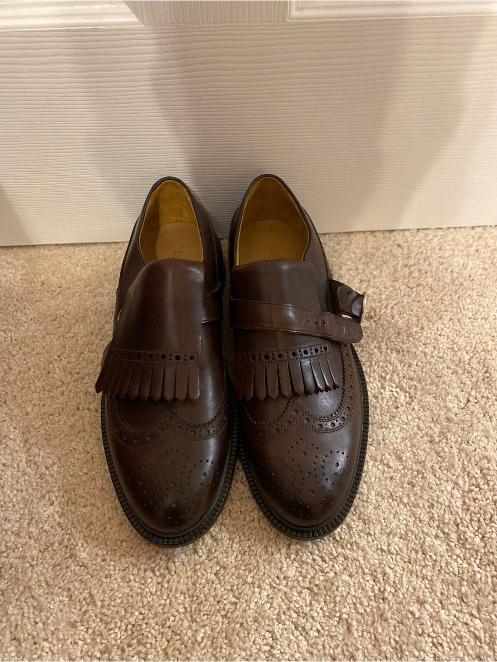 SuitSupply Kiltie Oxford Leather Dress Shoes Men’s Size 42